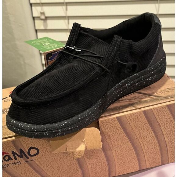 LAMO Paul LamoLite Shoes Men's Size 10 Black Corduroy NEW - Picture 11 of 13